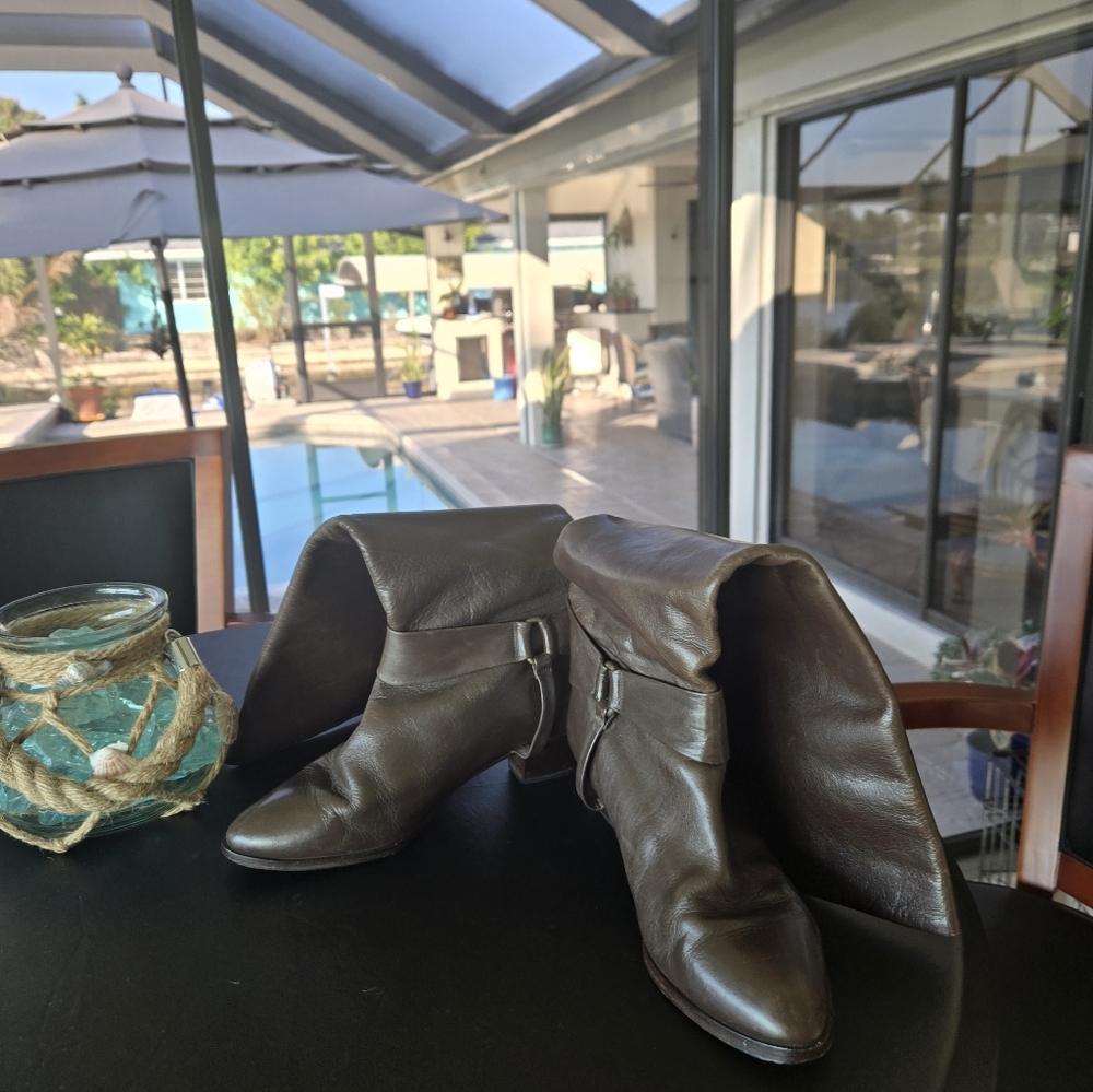 Soft Italian Leather Dress Boots